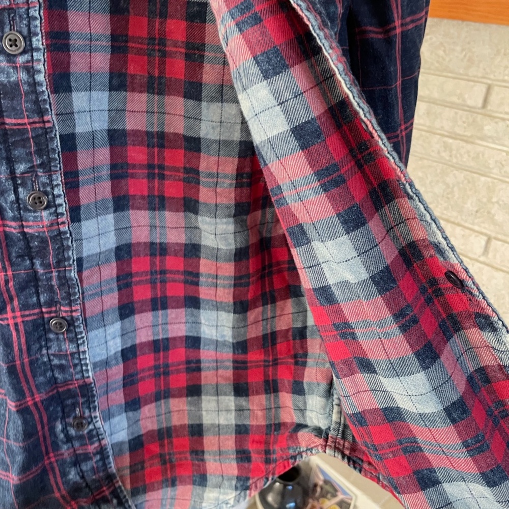 Faherity Reversible Indigo dyed Flannel - Picture 5 of 11